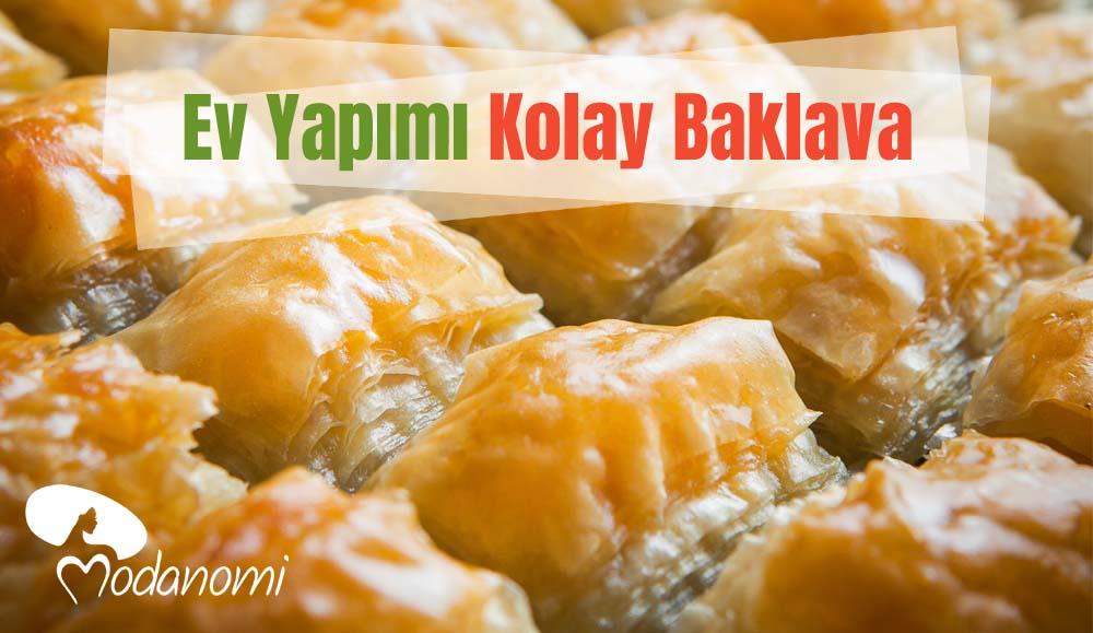 Ev Yapımı Kolay Baklava